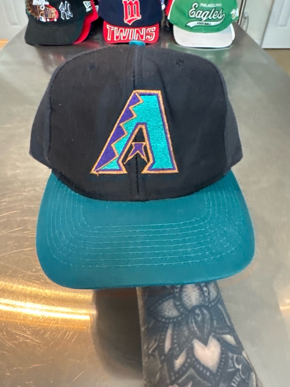 Vintage Arizona Diamondbacks Logo 7 Hat